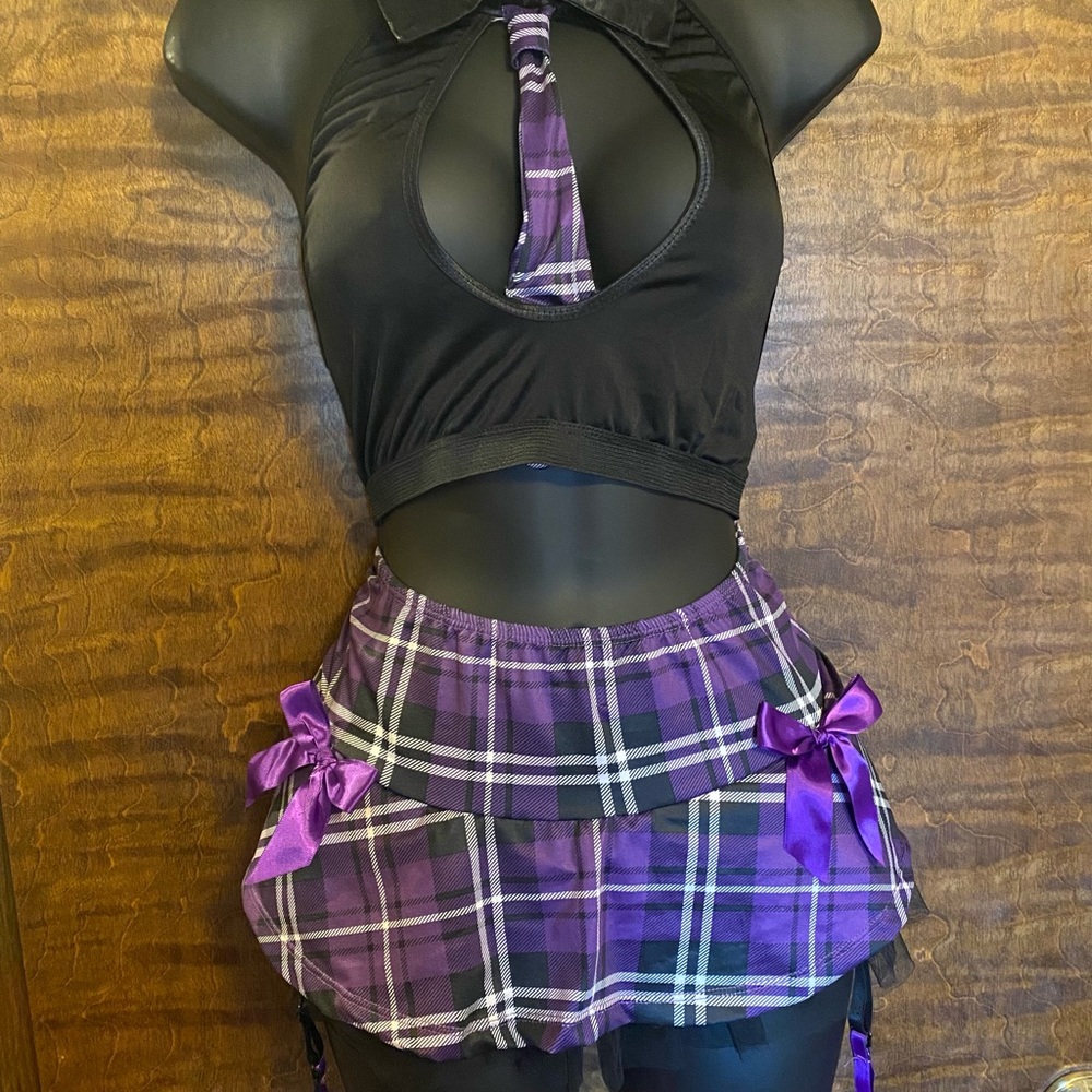 Woman’s school girl outfit